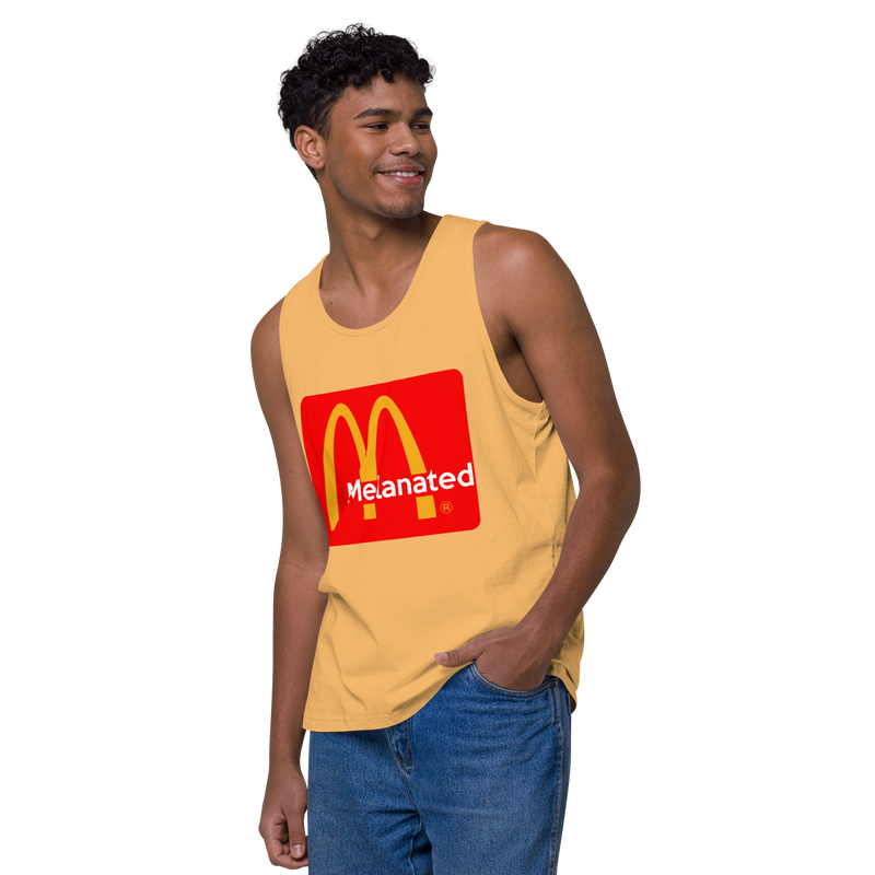 Lion Of Judah Mc Donald's Spinoff Design Men’s premium tank top