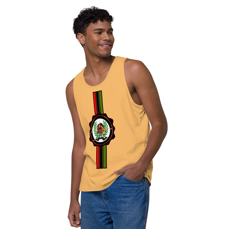 Lion of Judah God Design V.1 Men’s premium tank top