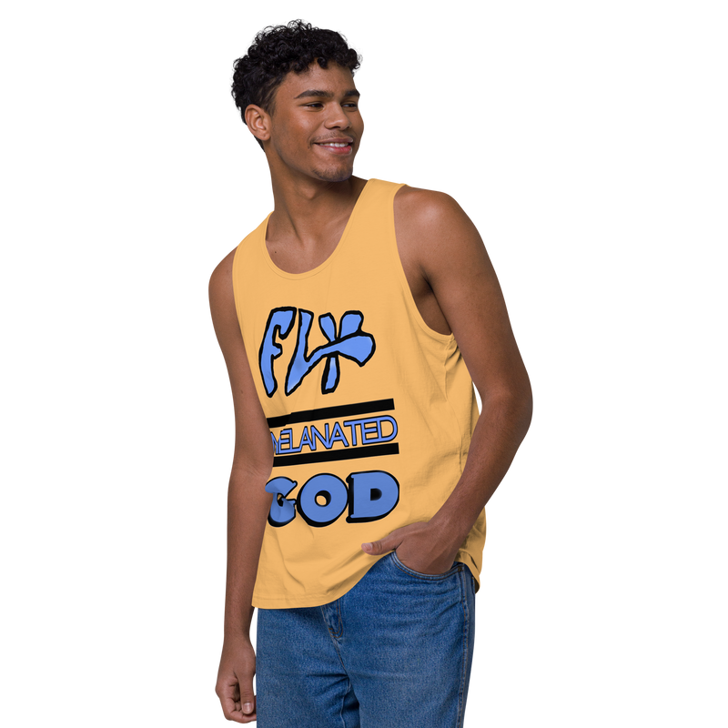 Fly Melanated God Men’s premium tank top