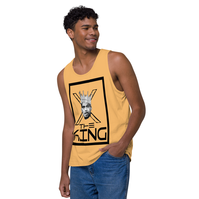 X The King Men’s premium tank top