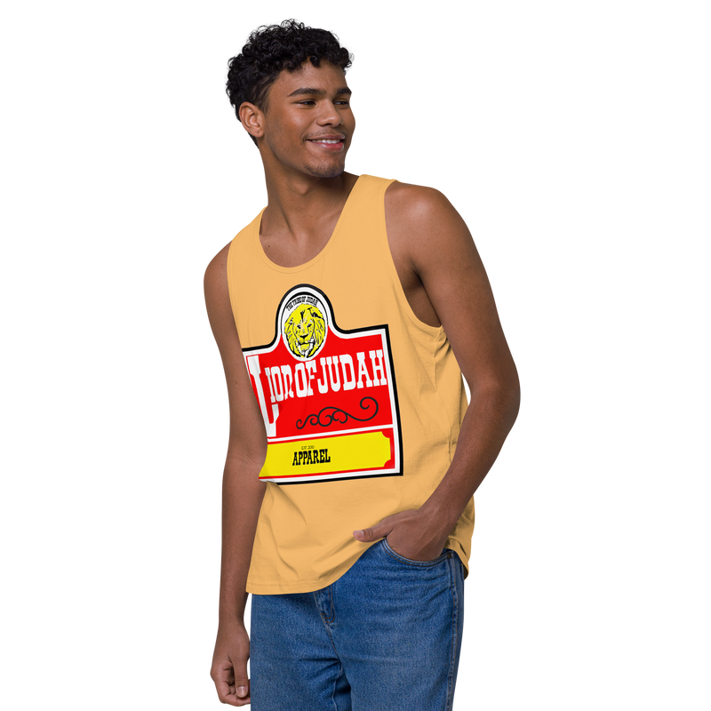 Lion Of Judah Spinoff of  Wendy's Men’s Premium Tank Top
