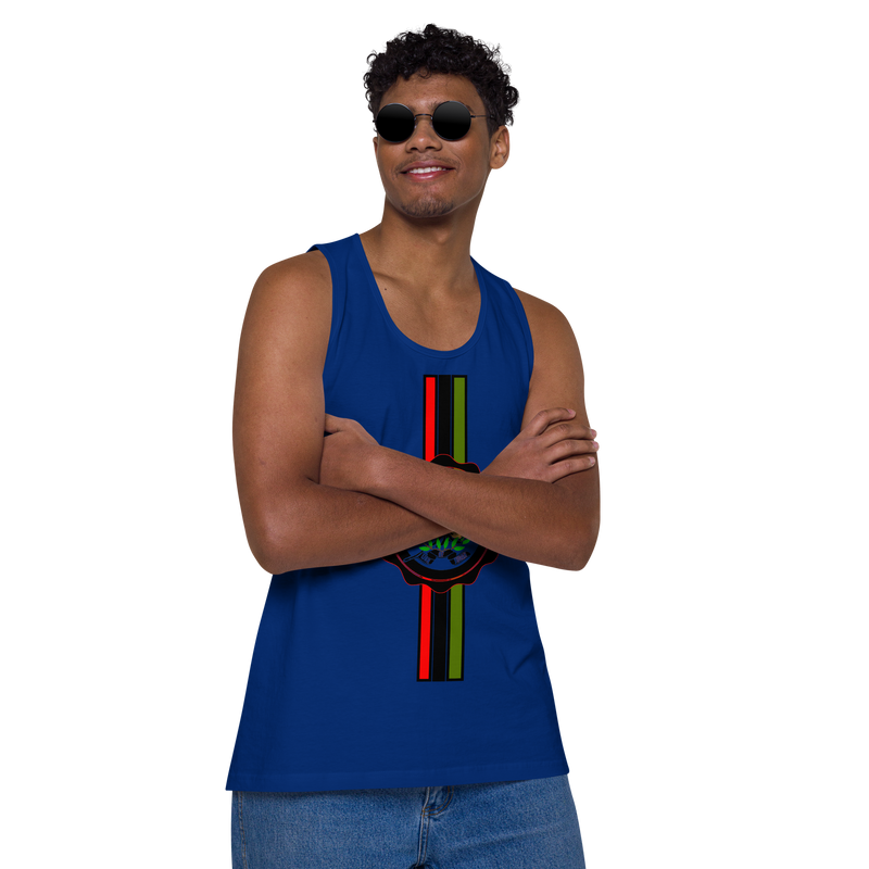 Lion of Judah God Design V.2 Men’s premium tank top