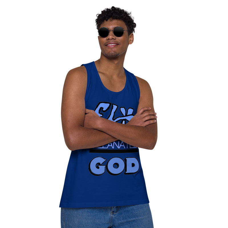 Fly Melanated God Men’s premium tank top