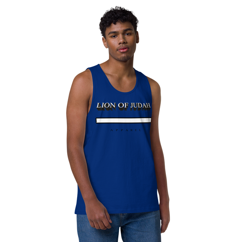 Lion Of Judah Brand Men’s premium tank top