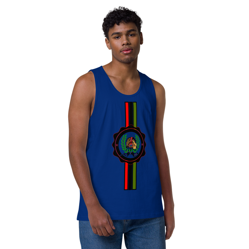 Lion of Judah God Design V.2 Men’s premium tank top