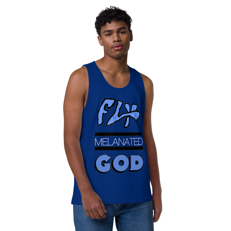 Fly Melanated God Men’s premium tank top