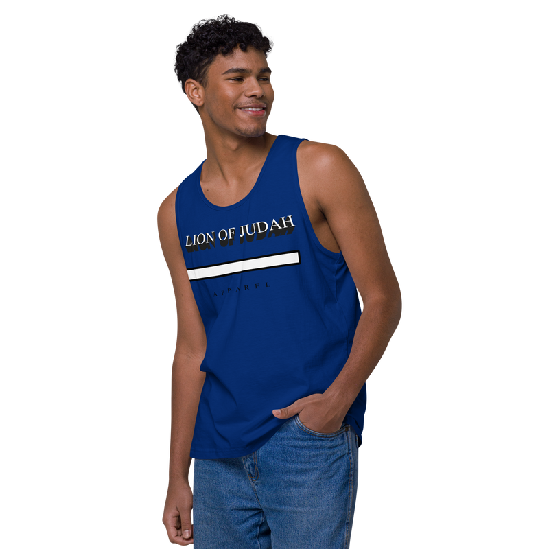 Lion Of Judah Brand Men’s premium tank top