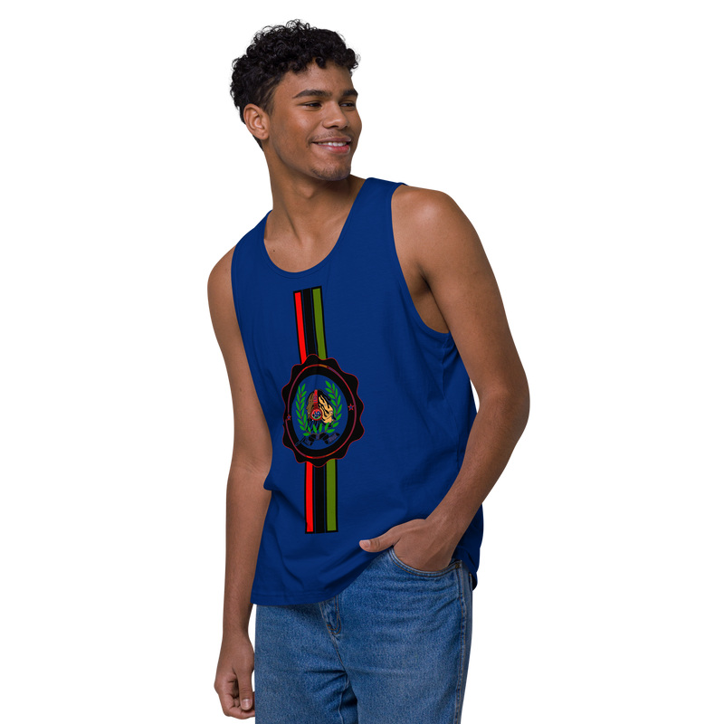 Lion of Judah God Design V.2 Men’s premium tank top