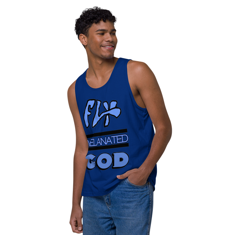 Fly Melanated God Men’s premium tank top