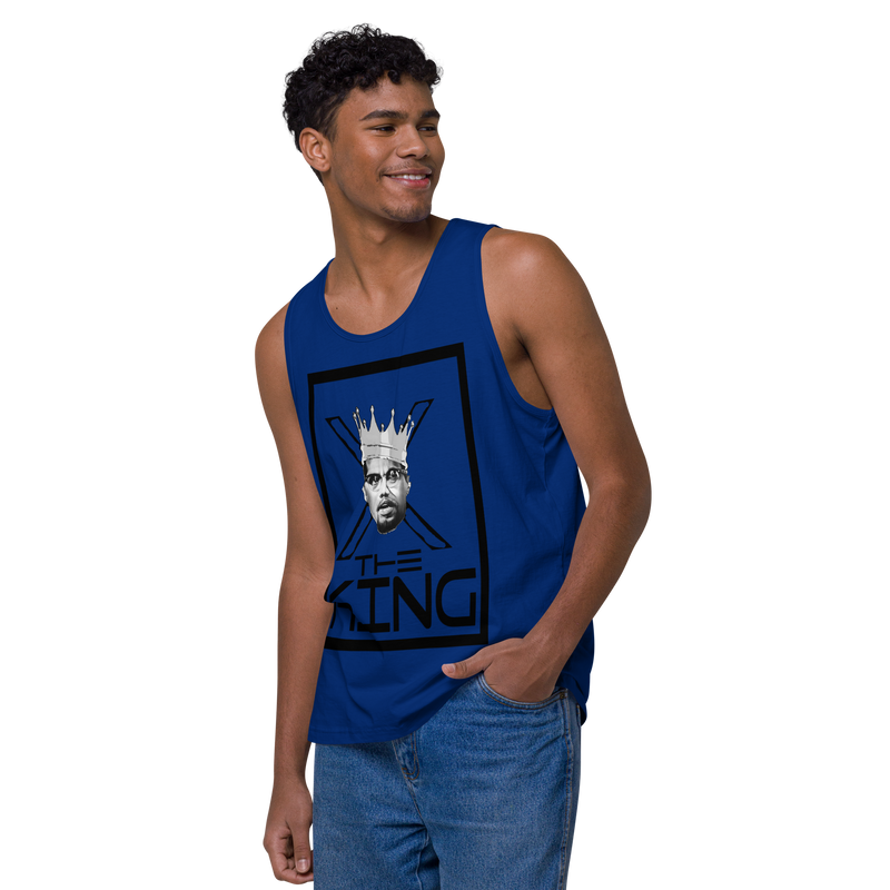 X The King Men’s premium tank top