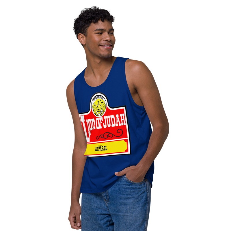 Lion Of Judah Spinoff of  Wendy's Men’s Premium Tank Top