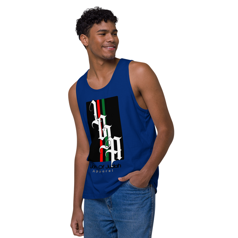 Lion Of Judah Apparel Men’s Premium Tank Top