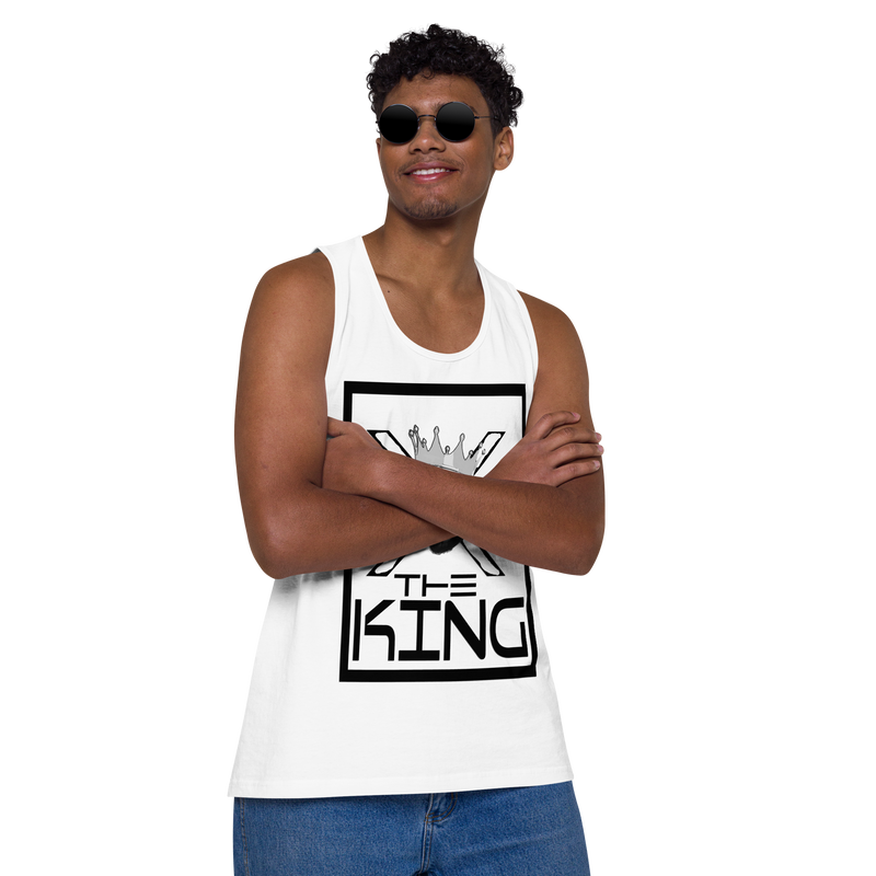 X The King Men’s premium tank top