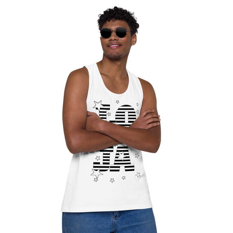 Lion Of Judah Apparel Star Design Men’s premium tank top
