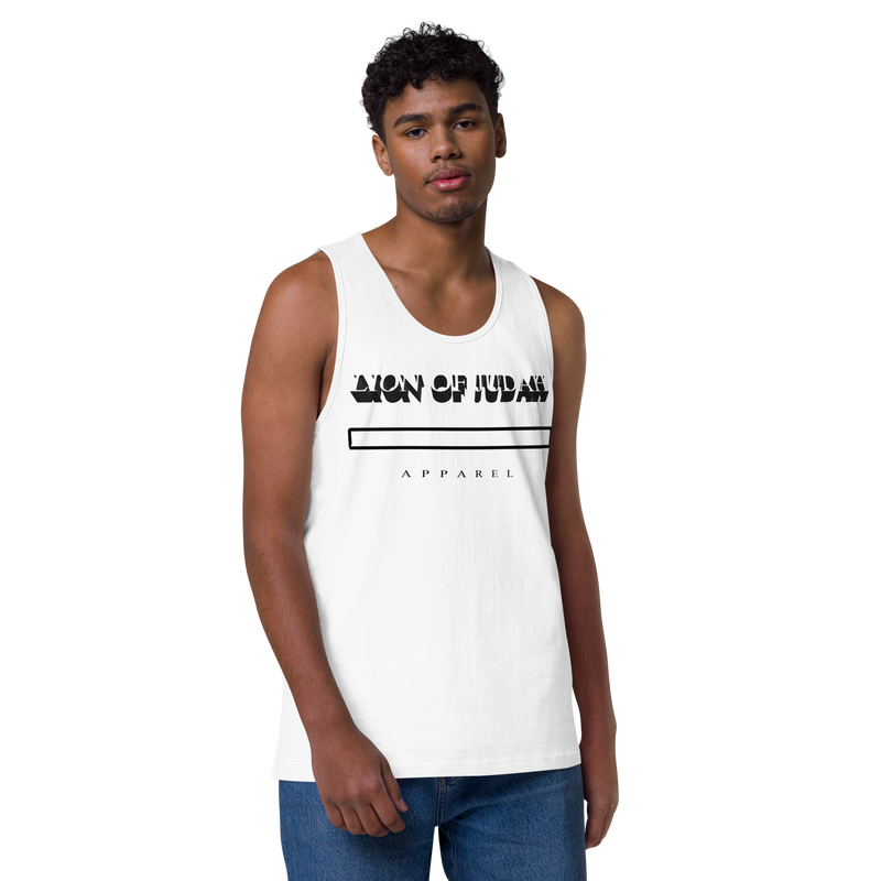 Lion Of Judah Brand Men’s premium tank top