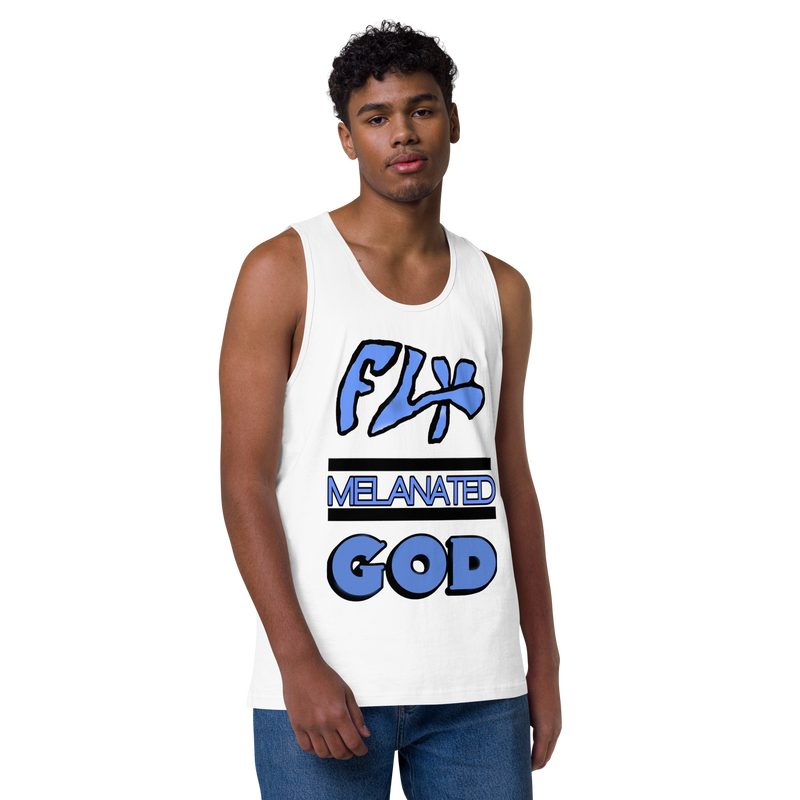 Fly Melanated God Men’s premium tank top