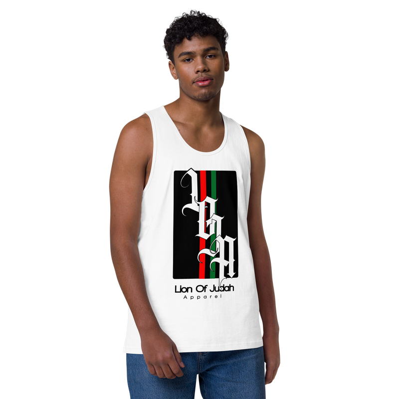 Lion Of Judah Apparel Men’s Premium Tank Top