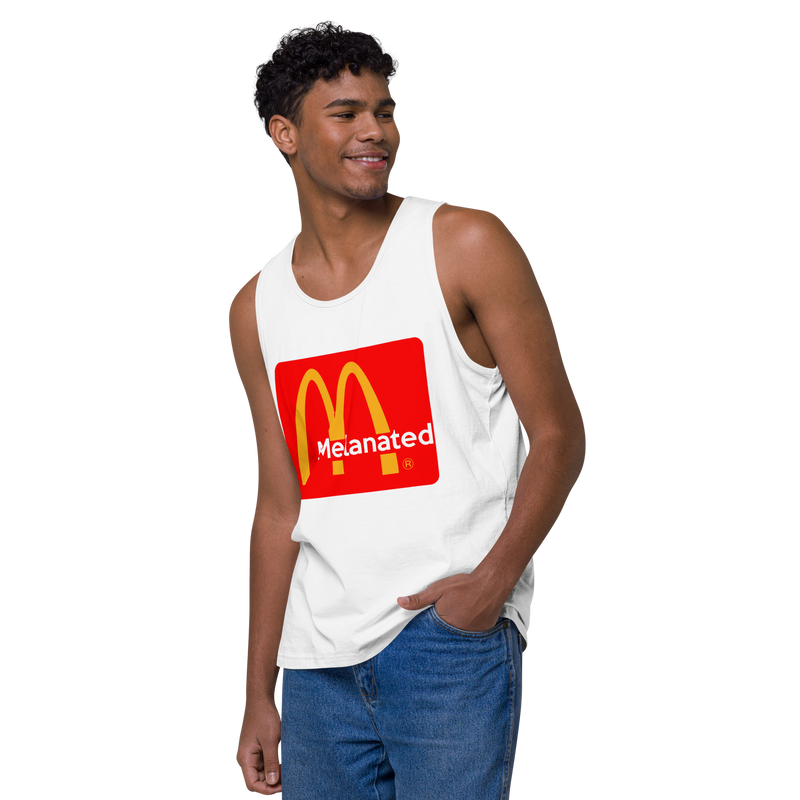 Lion Of Judah Mc Donald's Spinoff Design Men’s premium tank top