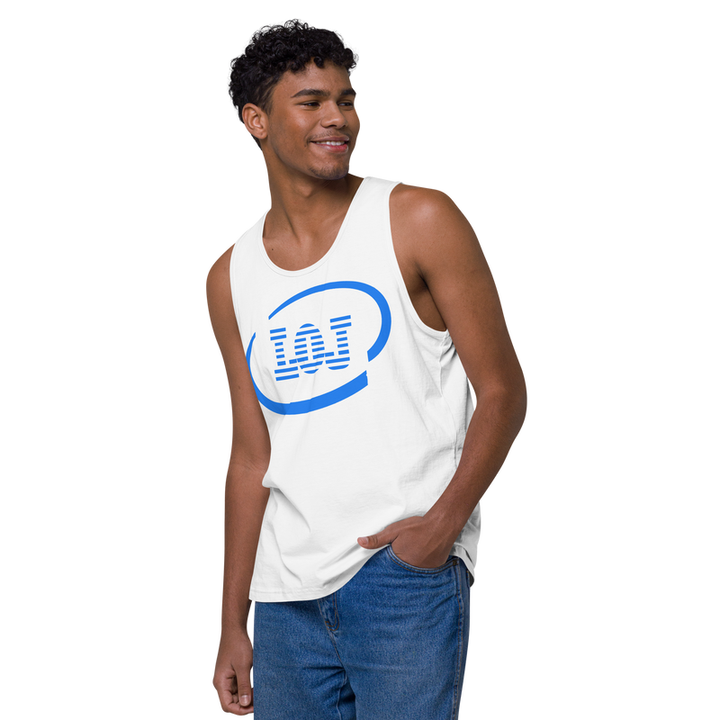 Lion Of Judah Spinoff of IBM Design Men’s premium tank top