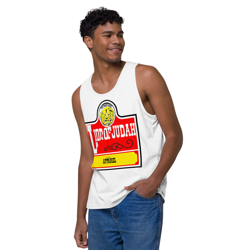 Lion Of Judah Spinoff of  Wendy's Men’s Premium Tank Top