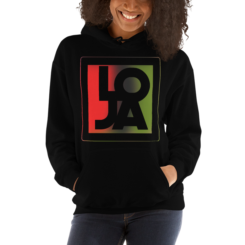 REd BlacK GreeN Lion Of Judah Apparel Logo Unisex Hoodie
