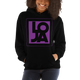 Royal King Purple Lion Of Judah Apparel Logo Unisex Hoodie