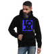 Planet Earth Blue Lion Of Judah Apparel Logo Unisex Hoodie