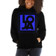Planet Earth Blue Lion Of Judah Apparel Logo Unisex Hoodie