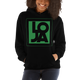 Lion Of Judah Apparel Logo Green Frog Color Unisex Hoodie