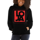 Lion Of Judah Apparel Logo Fire Engine Red Unisex Hoodie