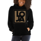 Lion Of Judah Apparel Logo Chocolate Brown Mocha Unisex Hoodie