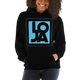Lion Of Judah Apparel Logo Baby Blue Unisex Hoodie