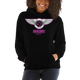 Lion Of Judah Wingz Pink logo Unisex Hoodie