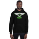 Lion Of Judah Wingz Green logo Unisex Hoodie