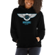 Lion Of Judah Baby Blue logo Unisex Hoodie
