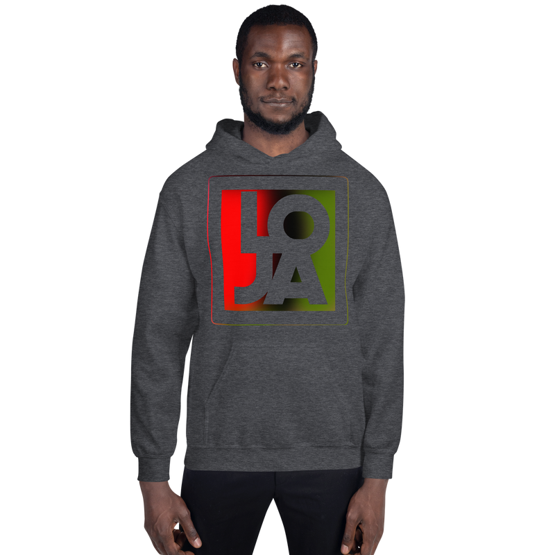 REd BlacK GreeN Lion Of Judah Apparel Logo Unisex Hoodie