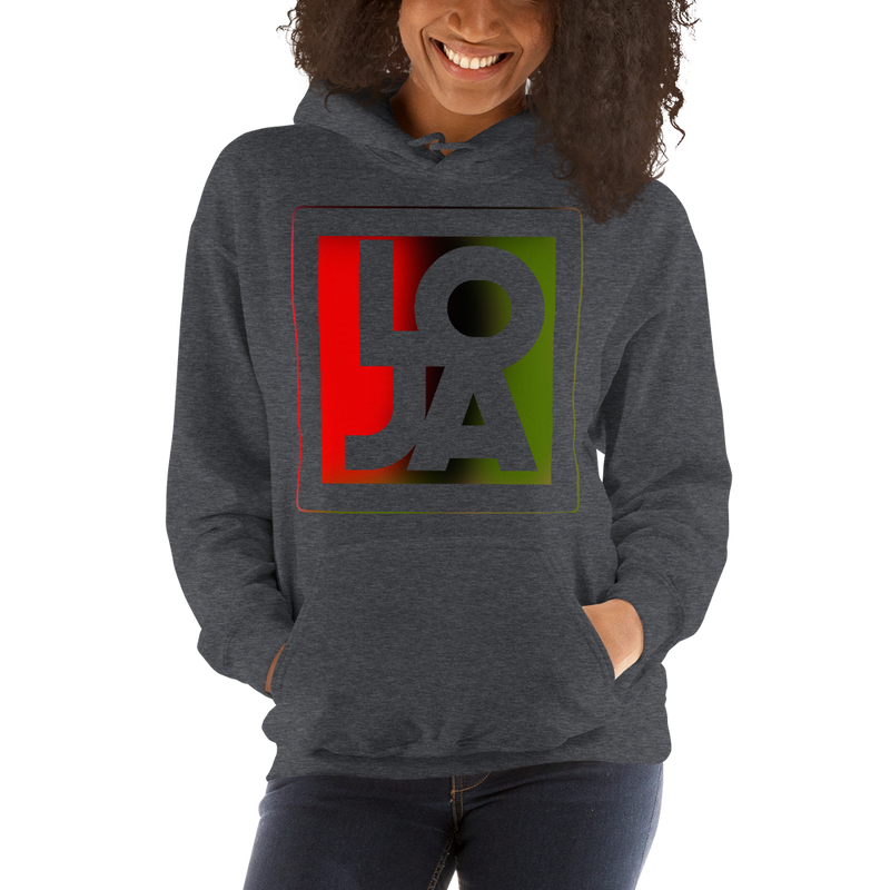 REd BlacK GreeN Lion Of Judah Apparel Logo Unisex Hoodie