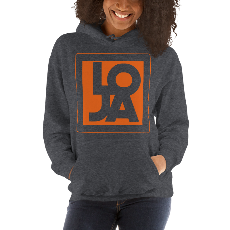 Texas Longhorn Orange Lion Of Judah Apparel Logo Unisex Hoodie