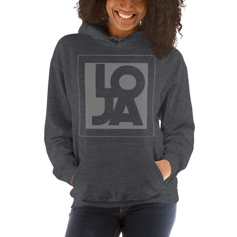 Space Grey Lion Of Judah Apparel Logo Unisex Hoodie