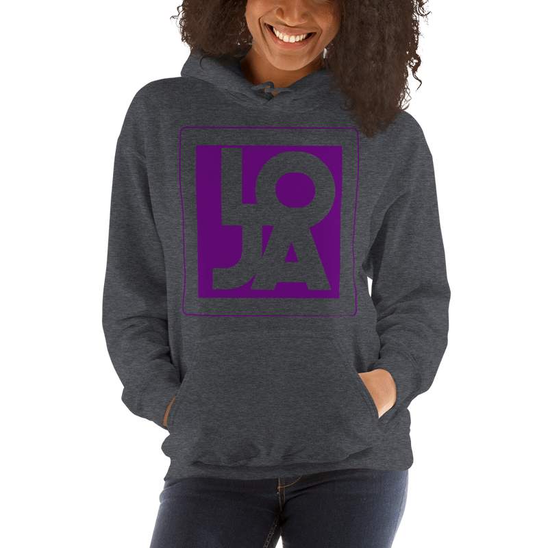 Royal King Purple Lion Of Judah Apparel Logo Unisex Hoodie