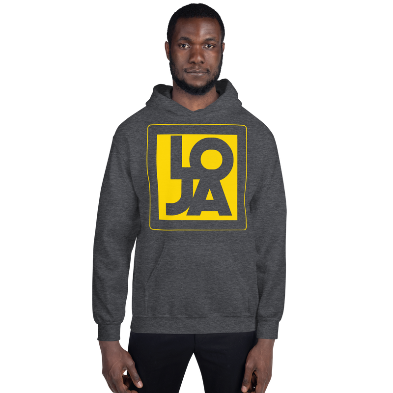 Lion Of Judah Apparel Logo High Energy bright Sun Star Yellow Unisex Hoodie