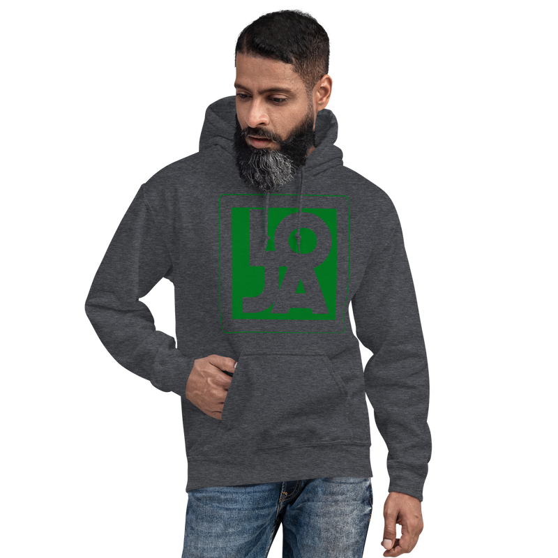 Lion Of Judah Apparel Logo Green Frog Color Unisex Hoodie