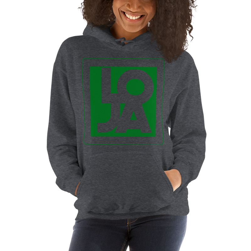 Lion Of Judah Apparel Logo Green Frog Color Unisex Hoodie
