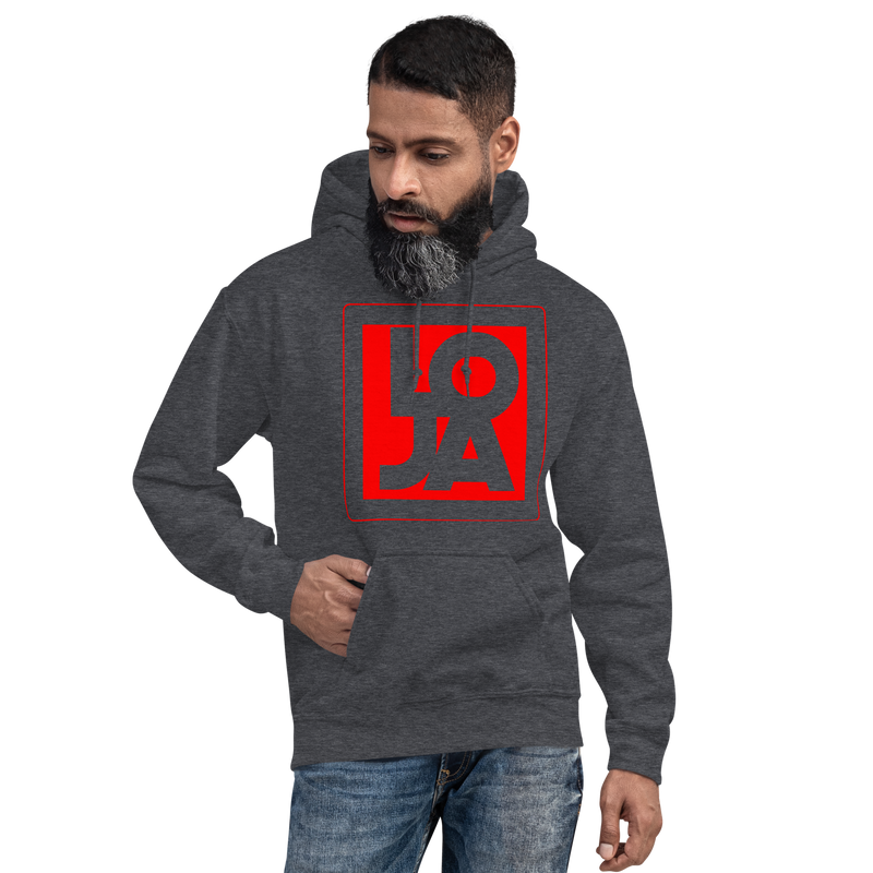 Lion Of Judah Apparel Logo Fire Engine Red Unisex Hoodie
