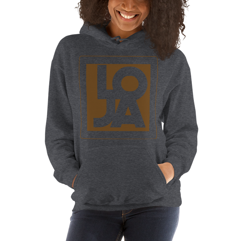 Lion Of Judah Apparel Logo Chocolate Brown Mocha Unisex Hoodie