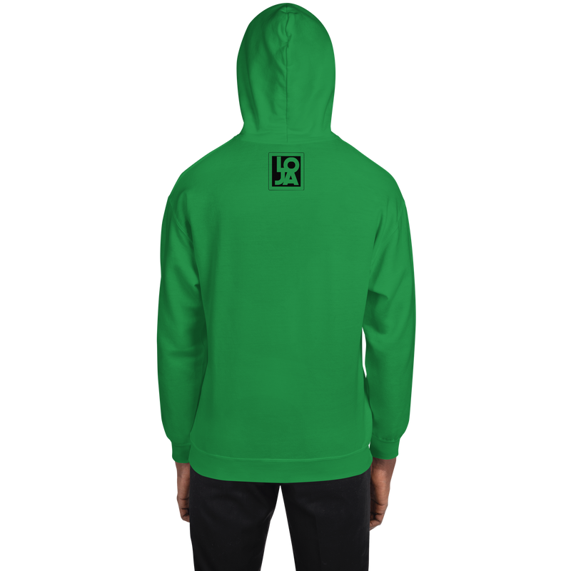 REd BlacK GreeN Lion Of Judah Apparel Logo Unisex Hoodie