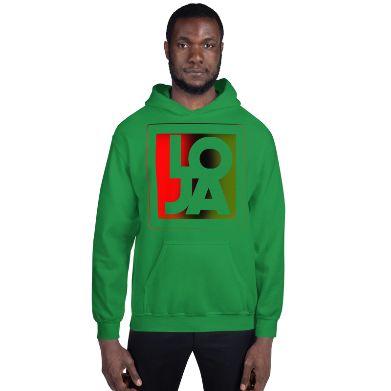REd BlacK GreeN Lion Of Judah Apparel Logo Unisex Hoodie