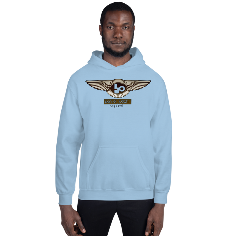 Lion Of Judah Wingz Bronze logo Unisex Hoodie