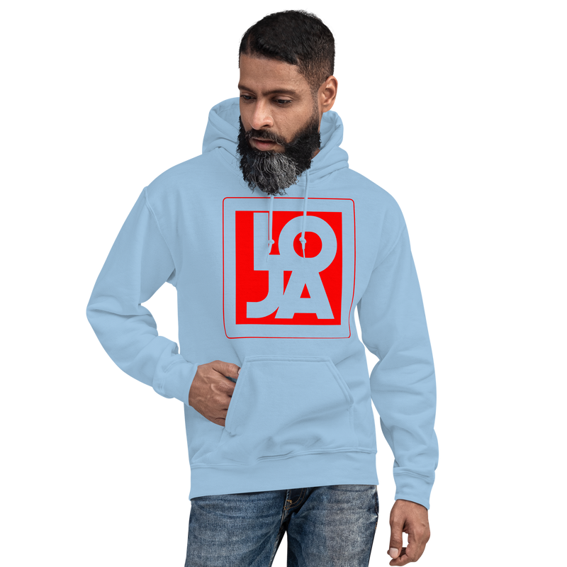 Lion Of Judah Apparel Logo Fire Engine Red Unisex Hoodie