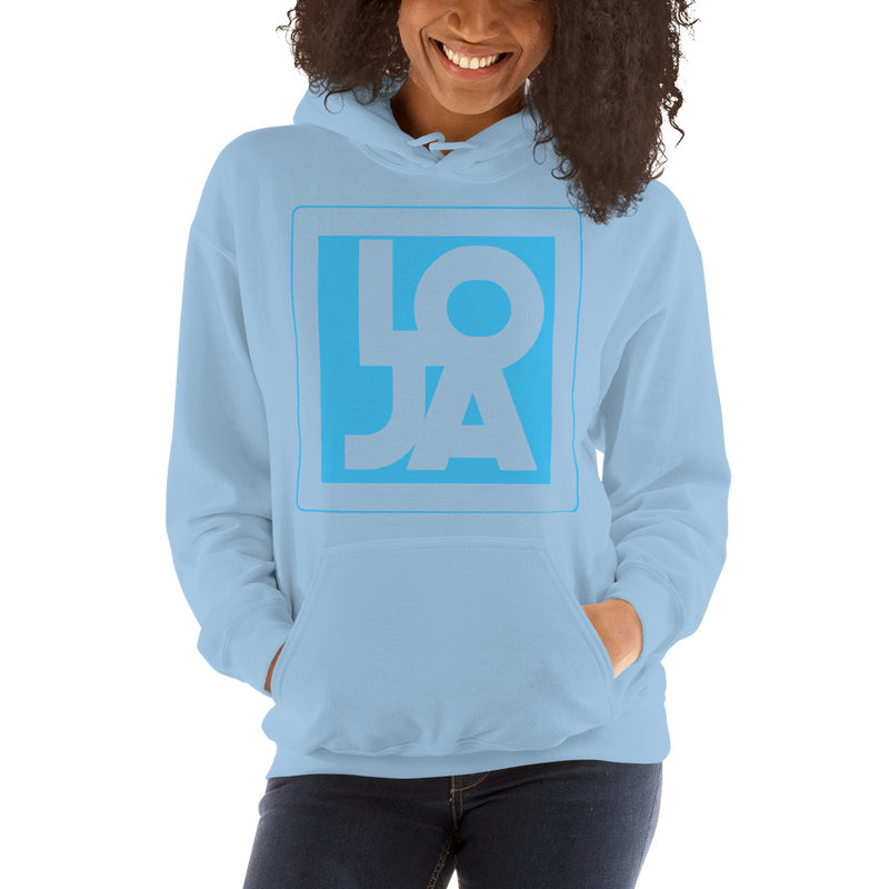 Lion Of Judah Apparel Logo Baby Blue Unisex Hoodie